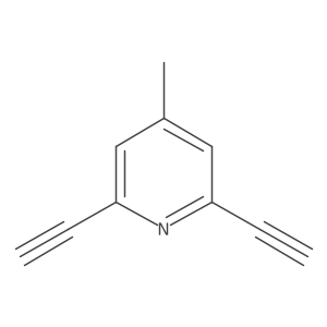 2,6-Diethynyl-4-methylpyridine Structure