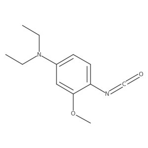 N,N-diethyl-4-isocyanato-3-methoxyaniline Structure