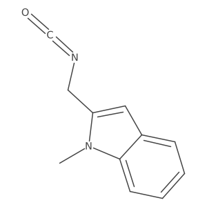 2-(isocyanatomethyl)-1-methyl-1H-indole结构式