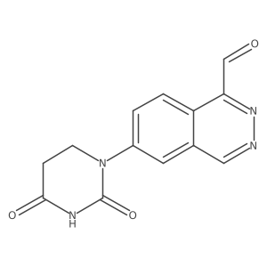 6-(2,4-Dioxo-1,3-diazinan-1-yl)phthalazine-1-carbaldehyde Structure