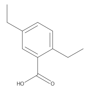 2,5-Diethylbenzoic acid Structure