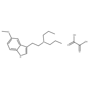 5-Methoxy-N,N-dipropyltryptamineethanedioate Structure