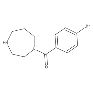 1-(4-Bromobenzoyl)-1,4-diazepane Structure