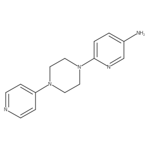 6-(4-Pyridin-4-ylpiperazin-1-yl)pyridin-3-amine结构式