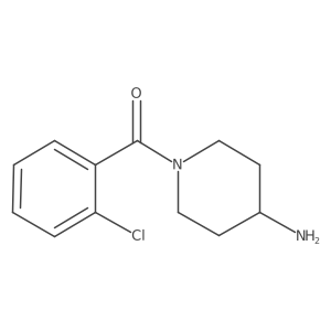 1-(2-Chlorobenzoyl)piperidin-4-amine结构式