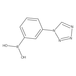 [3-(1H-tetrazol-1-yl)phenyl]boronic acid Structure