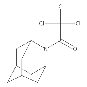 N-trichloroacetyl-2-azaadamantane Structure