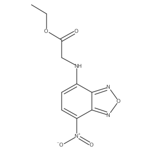 Ethyl 2-[(7-nitro-2,1,3-benzoxadiazol-4-yl)amino]acetate Structure