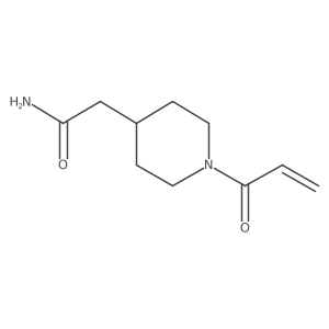 2-[1-(Prop-2-enoyl)piperidin-4-yl]acetamide Structure