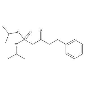 Diisopropyl (2-oxo-4-phenylbutyl)phosphonate结构式