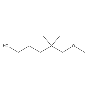 4,4-Dimethyl-5-methoxypentan-1-ol结构式