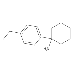 1-(4-Ethylphenyl)cyclohexanamine结构式