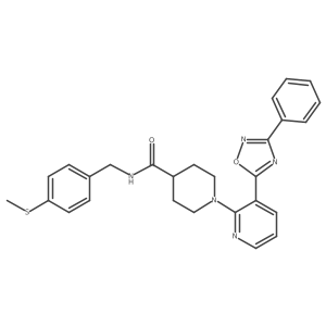 5-(3,4-dimethylisoxazol-5-yl)-N-(3,4,5-trimethoxyphenyl)thiophene-2-sulfonamide结构式