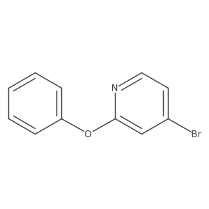 4-Bromo-2-phenoxypyridine Structure