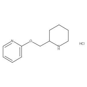 2-(Piperidin-2-ylmethoxy)pyridine hydrochloride Structure