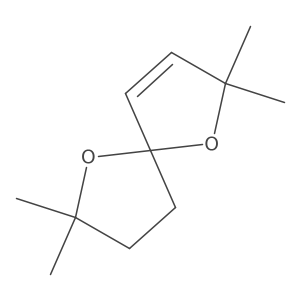 2,2,7,7-Tetramethyl-1,6-dioxaspiro[4.4]non-3-ene Structure