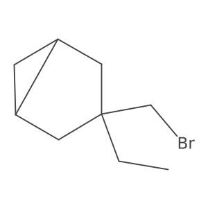 3-(Bromomethyl)-3-ethylbicyclo[3.1.0]hexane Structure