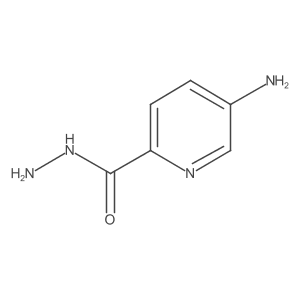5-Aminopyridine-2-carbohydrazide结构式
