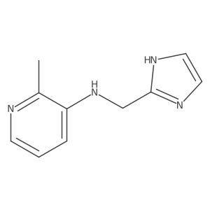 N-(1H-imidazol-2-ylmethyl)-2-methylpyridin-3-amine Structure