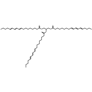 Trieleostearin Structure