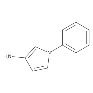 1-phenyl-1H-pyrrol-3-amine结构式