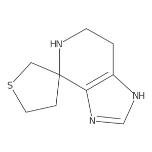 3,5,6,7-Tetrahydrospiro[imidazo[4,5-c]pyridine-4,3'-thiolane] Structure