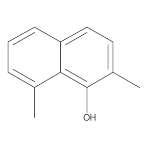 2,8-Dimethylnaphthalen-1-ol结构式