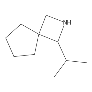 1-(Propan-2-yl)-2-azaspiro[3.4]octane结构式
