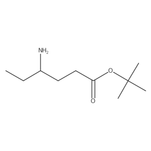 Tert-butyl 4-aminohexanoate结构式