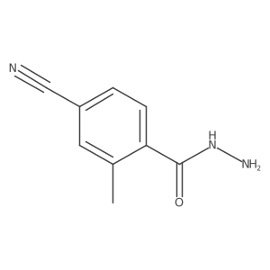 4-Cyano-2-methylbenzohydrazide Structure