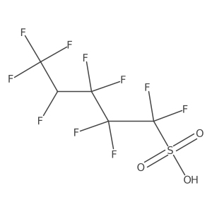 4H-Perfluoropentanesulfonic acid结构式