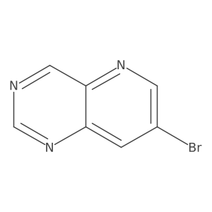7-Bromopyrido[3,2-d]pyrimidine结构式
