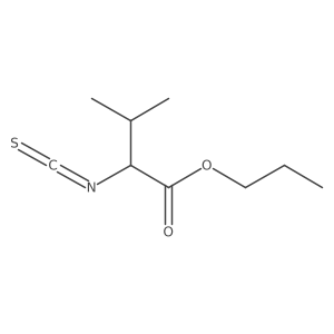 Butyric acid, 2-isothiocyanato-3-methyl-, propyl ester结构式
