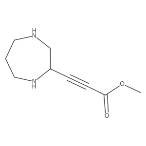 Methyl 3-(1,4-diazepan-2-yl)prop-2-ynoate Structure