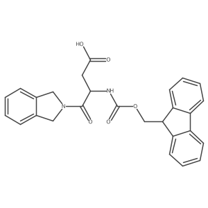 4-(2,3-dihydro-1H-isoindol-2-yl)-3-({[(9H-fluoren-9-yl)methoxy]carbonyl}amino)-4-oxobutanoic acid Structure