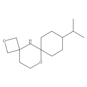 9-(Propan-2-yl)-2,12-dioxa-5-azadispiro[3.1.5^{6}.3^{4}]tetradecane Structure