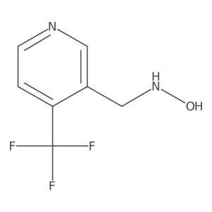 N-{[4-(trifluoromethyl)pyridin-3-yl]methyl}hydroxylamine结构式