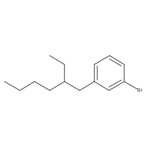 1-Bromo-3-(2-ethylhexyl)benzene Structure