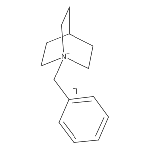 1-Benzylquinuclidin-1-ium iodide Structure
