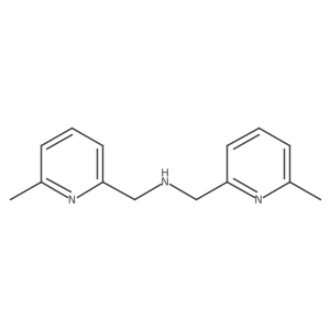 Bis[(6-methylpyridin-2-yl)methyl]amine Structure