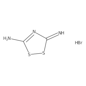 3,5-Di-imino-1,2,4-dithiazolidin-hydrobromid Structure