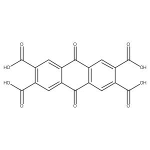 9,10-Dioxo-9,10-dihydroanthracene-2,3,6,7-tetracarboxylic acid Structure