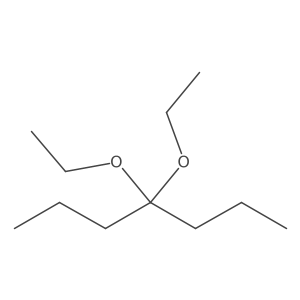 4,4-diethoxyheptane结构式