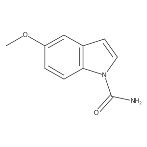 5-Methoxy-1H-indole-1-carboxamide Structure