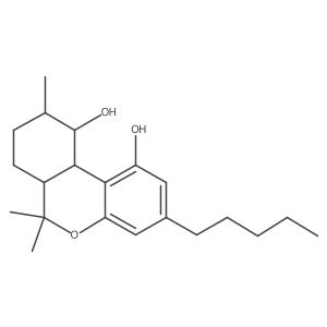 10(R)-hydroxy-9(S)-Hexahydrocannabinol Structure