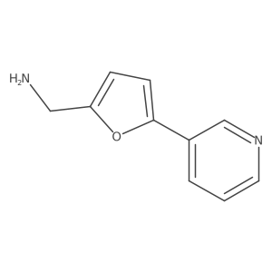 (5-(Pyridin-3-YL)furan-2-YL)methanamine Structure