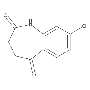 8-Chloro-3,4-dihydro-1H-benzo[b]azepine-2,5-dione Structure