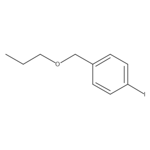 4-Iodobenzyl alcohol, n-propyl ether结构式