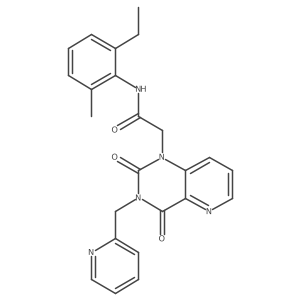 2-(2,4-dioxo-3-(pyridin-2-ylmethyl)-3,4-dihydropyrido[3,2-d]pyrimidin-1(2H)-yl)-N-(2-ethyl-6-methylphenyl)acetamide Structure