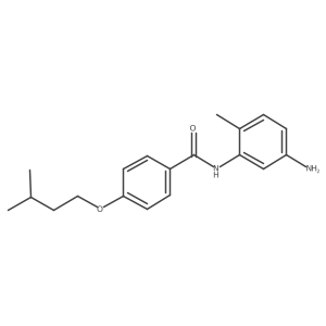 N-(5-Amino-2-methylphenyl)-4-(isopentyloxy)-benzamide Structure